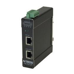 Red Lion 100-POE-SPL-24 Unmanaged PoE Ethernet Switch 2 DIN Rail Mount