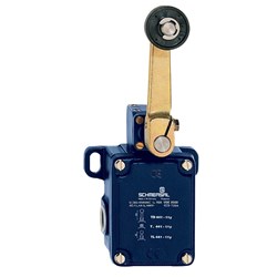 Schmersal 101160102 Medium-Duty Position Switch Angle Roller Lever 1NO-1NC Plastic Reinforced Glass Fibre Silver Contact