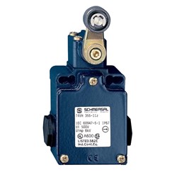 Schmersal 101166307 Position Switch W/Safety Function S200 Plunger NC Metal Die Cast Zinc Gold Plated Silver Contact