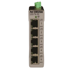 Red Lion 105TX-SL Industrial Ethernet Unmanaged Switch (5) 10/100BaseTX RJ45 Copper Ports -Port