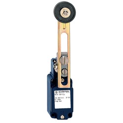 Schmersal 131160085 Position Switch Roller Lever 1NO-1NC Die Cast Light Alloy Painted Silver Contact