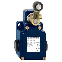Schmersal 131160442 Position Switch Roller Lever 1NO-1NC Die Cast Light Alloy Painted Silver Contact