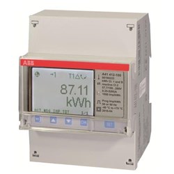 ABB A42-412-100 Electricity Meter 1PH 2 Digital Inputs/Outputs I/OPulse Gold