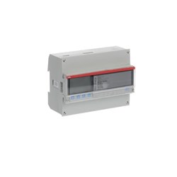 ABB A44-352-100 ThreePHase Electricity Meter 6A 3PH 2 Digital Inputs/Outputs I/O Silver