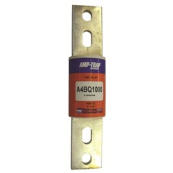 Mersen A4BQ1500 Time Delay Current-Limiting Fuse 1500A 600/500VAC/DC 76mmDia 97mm L Class L 200kA Bolt-In