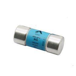 ADLER A942500B00 Cartridge Fuse 50 A 1500VDC 22mm Dia x 58mm Fuse Ferrule Terminal For: BH400 BH401 Fuse Holder