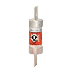 Mersen AJT100 Power Fuse 100A 600/400VAC/DC Class J 27mm Dia x 117.6mm L Blade Terminal Class J 200kA