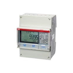 ABB B24-212-100 ThreePHase Electricity Meter 1A 3PH 1 Digital Output I/OPulse Bronze