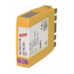 DEHN BXTML2BES24 Lightning Current Arrester 9kA 2.5kA 0.75A 24V 6.8MHz 45mm H IP20