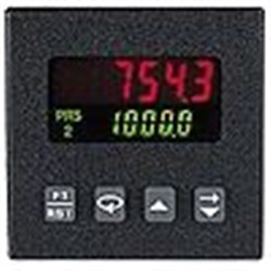 Red Lion C48CS003 Single Preset Counter 85-250VAC 6 Digit LCD, Black Characters Display
