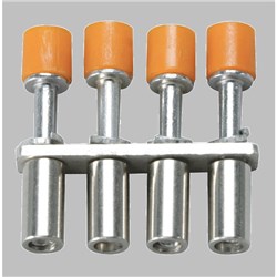 Connectwell CA644/10 10 WAY Insulated Pre Assembled Shorting Link For: CHV6U Terminal Block
