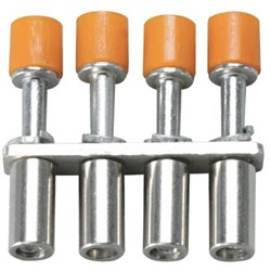 Connectwell CA647/4 4 WAY Insulated Pre Assembled Shorting Link For: CTLG2.5