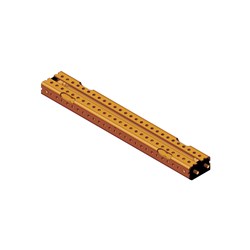 Elsteel CBS10441A Cross Bar 2000mmL Mild Steel RAL2000 Orange For Techno Modular Switchboards