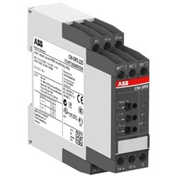 ABB CM-SRS.21P Current Monitoring Relay 3-30mA 10-100mA 0.1-1A 24-240VAC/DC 2CO SPDT 4A