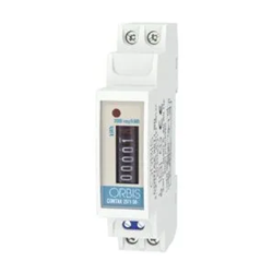 Orbis CONTAX2511S0-230 SinglePHase Power Meter 25A 115VAC IP66 DIN Rail Mount
