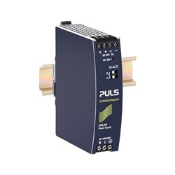 Puls CP5.241 Power Supply 1PH 110-150VDC 24VDC 5A 120 Watt 7.3 Watt DIN Rail Mount Screw Terminal IP20