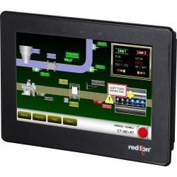 Red Lion CR10000700000210industrial Operator Interface 7in TFT Colour 24VDC 1 Ethernet Port 2 Serial Ports