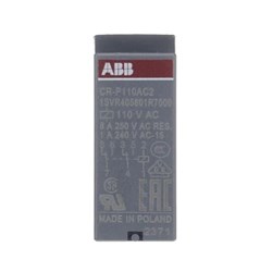 ABB CRP110AC2 Pluggable Interface Relay 110VAC 2CO SPDT Contact 8A