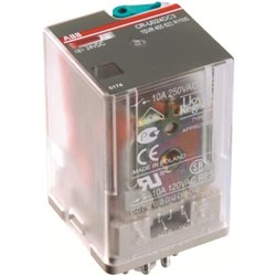 ABB CRU024DC3L Pluggable Interface Relay 35mm W Pin Terminal 24VDC 10A