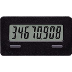 Red Lion CUB7TCS1 Low Voltage Digit Timer 28VDC 8 Digit, 0.35 in LCD, Reflective Display Display