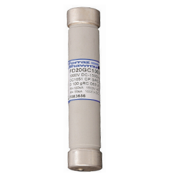 MERSEN FUSE LINK 0.5A 25.5KV VT 20*340MM FERRULE AIR INSULATED USE H099988-CLIPS D099915