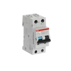 ABB DS201C16A30 Residual Current Circuit Breaker with Overcurrent Protection 6 kA 2-P 30mA 16A C-Curve TypeA IP40