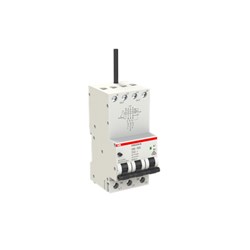 ABB DSE203NMC10A30 Residual Current Circuit Breaker with Overcurrent Protection 10 kA 3P+N-P 30mA 10A C-Curve TypeA IP20