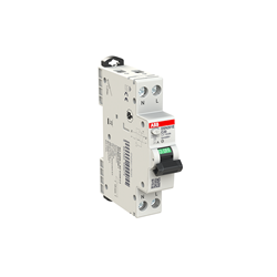 ABB DSN201EC20A30 RESIDUAL CURRENT CIRCUIT BREAKER WITH OVERCURRENT PROTECTION 6 KA 1P+N-P 30MA 20A C-CURVE TYPEA IP20