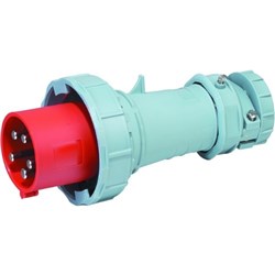 IPD EU67P563 Straight Plug 5 63A 400VAC/DC IP67