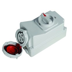 IPD EU67RSS432 Switched Socket 4 32A 400VAC/DC IP67 For: Refrigeration