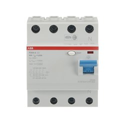 ABB F204A40/0.3 Residual Current Circuit Breaker 4-P 40A 10 kA TypeA
