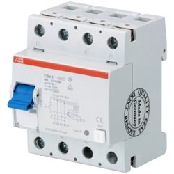 ABB F204B63/0.3 Residual Current Circuit Breaker 4-P 63A 10 kA Type B