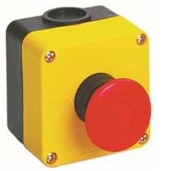 IDEC FB1W-XW1E-BV422 Emergency Stop Station Non-Illuminated 2NC+2NO Red Pull