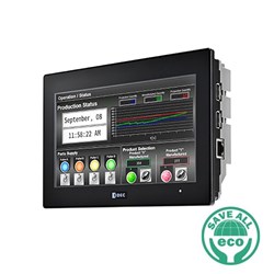IDEC 7inch TFT 65K 14I/8O BLACK BEZ CAP. TOUCH LCD SOURCE OUTPUT FT2J-7U22SAF-B