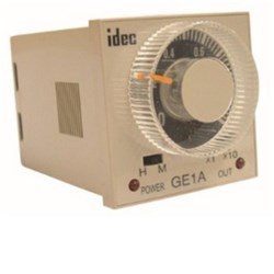 IDEC GE1A-B10HA110 ON Delay Timer Delayed SPDT + Instantaneous SPDT 110-120VAC Pin Terminal
