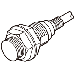 Panasonic GX-318MLK-A-N Cylindrical Inductive Proximity Sensor NO NPN-Output 2m L Cable