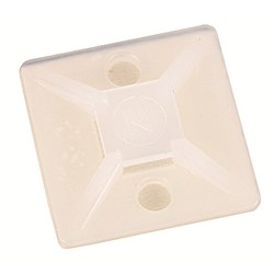 IPD HC-102 Cable Tie Mount 28.6mm L x 28.6mm W x 5.3mm H W 100 PCS
