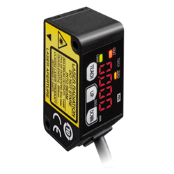 Panasonic HG-C1030 Self Monitoring Distance Sensor +/-5mm Sensing 12-24VDC NPN Analog Output 2m L Cable