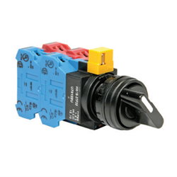 IDEC HW1S-2TF10 Selector Switch 2Position 1NO Non-Illuminated Maintained Knob Knob Plastic Screw Terminal
