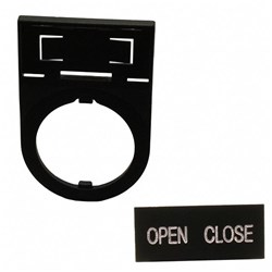 IDEC HWAM-214 Name Plate Legend: HWAM Aluminum For HW and YW Series Pilot Devices