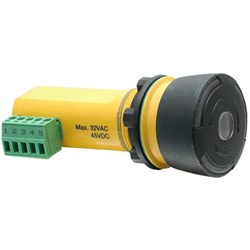 ABB INCA.1S Emergency Stop Button 22.5mm Dia Hole