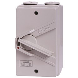 IPD IPM352 Padlockable Weatherproof Isolator 2-P 35A 250V IP66