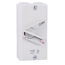 IPD IPW634 Padlockable Weatherproof Isolator 4-P 63A 415V IP66