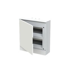 ABB LC18FMWE Load Center 18 -Module 1 -Row Plastic White Flush Mount IP40