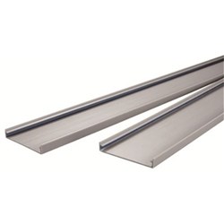 CABLE DUCT LID 60mm GREY 2m CD &amp; WD SOLD IN PACKS OF 10
