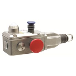 ABB LINESTRONG2Z Emergency Stop Grab Wire W/E-Stop Button 2NO+2NC Silver Contact 316 Stainless Steel