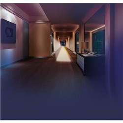 RP-Group LSYS-WD4 Wall-Down Lens for Precise Corridor Lighting and Safety Lights Optimal Downward Light Control with 90° Beam Angle