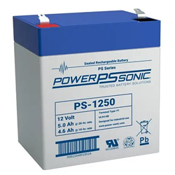 IPD LUZB12.051 VRLA Battery 12VDC Battery 5Ah Battery