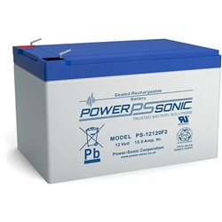 IPD LUZB12.121 VRLA Battery 12VDC Battery 12Ah Battery