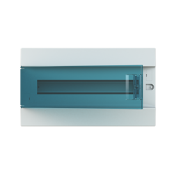 ABB M41F18TEN Load Center 18-Module 1-Row Flush Mount IP41 Transparent Door